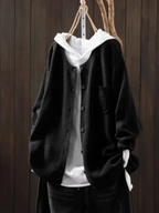 Women's Oversized Knit Cardigan Sweater