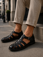 Men's Closed Toe Fisherman Sandals Classic Summer Footwear