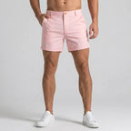 Men's Slim Fit Chino Shorts with Tailored Waist