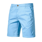Men's Classic Chino Shorts Lightweight Summer Shorts for Beach