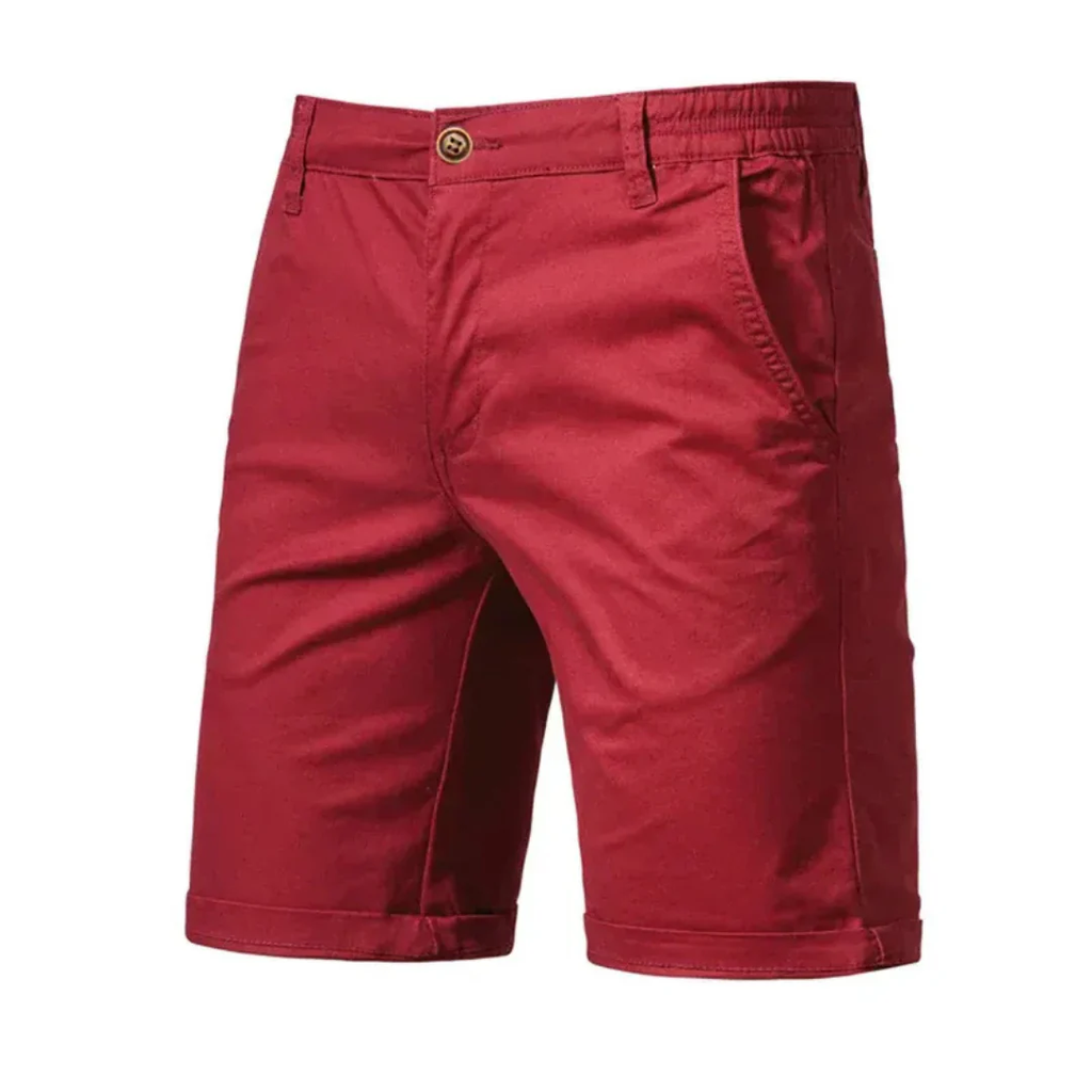 Men's Classic Chino Shorts Lightweight Summer Shorts for Beach