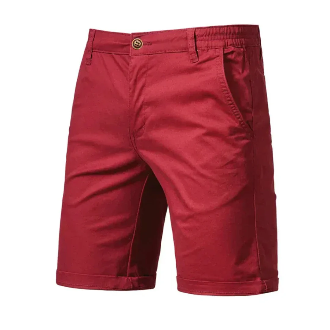 Men's Classic Chino Shorts Lightweight Summer Shorts for Beach