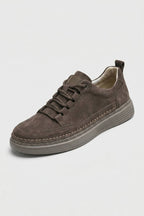 Men's Sneakers Platform Sole Lace Detail Casual Shoes