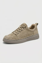 Men's Sneakers Platform Sole Lace Detail Casual Shoes