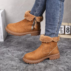 Women's Fur Lined Winter Ankle Boots