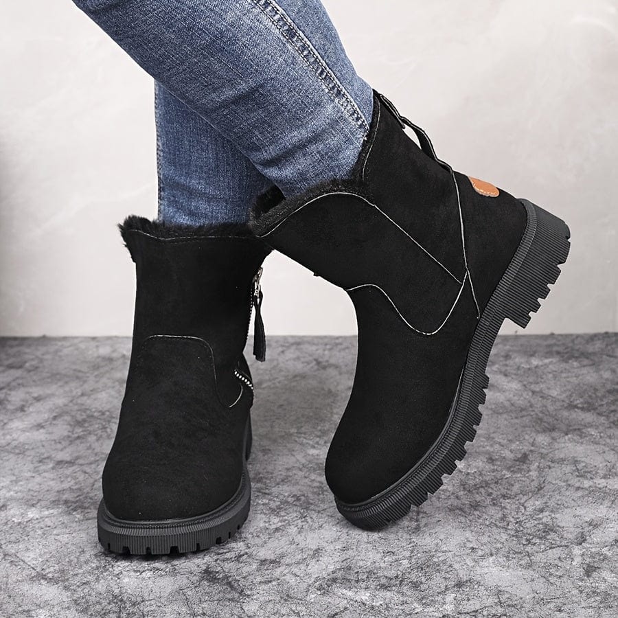 Women's Fur Lined Winter Ankle Boots