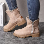 Women's Fur Lined Winter Ankle Boots