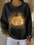 Women's Pumpkin Art Sweatshirt