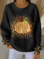 Women's Pumpkin Art Sweatshirt