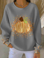 Women's Pumpkin Art Sweatshirt