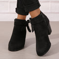 Women's Chelsea Ankle Boot with Block Heel