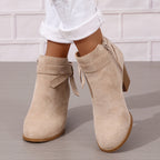 Women's Chelsea Ankle Boot with Block Heel