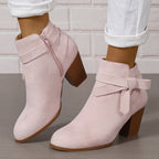 Women's Chelsea Ankle Boot with Block Heel