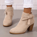 Women's Chelsea Ankle Boot with Block Heel