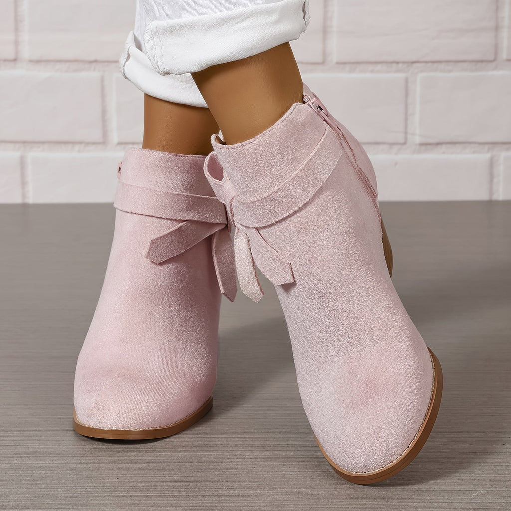 Women's Chelsea Ankle Boot with Block Heel