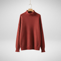 Women's Mock Neck Knit Pullover Sweater