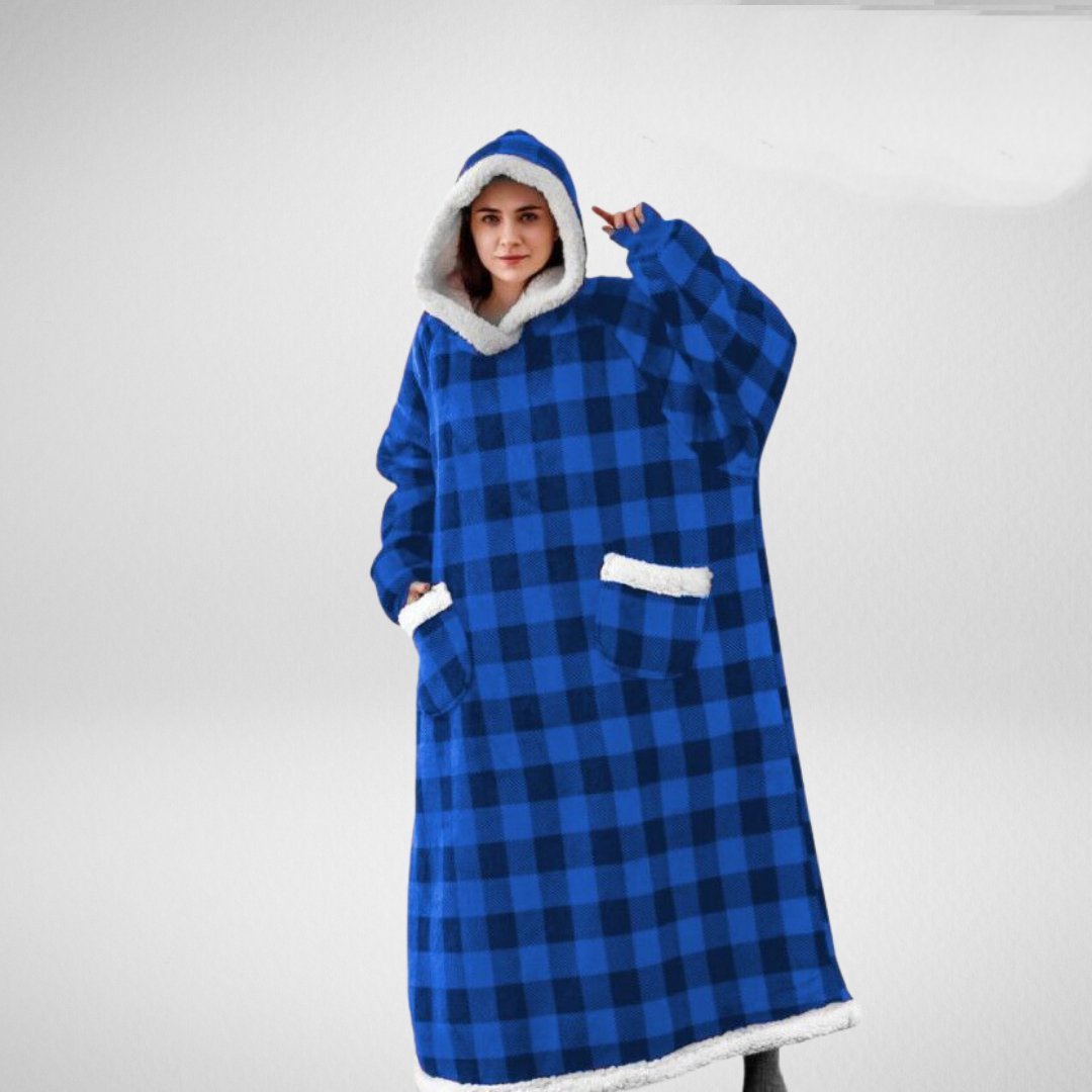 Women's Oversized Hoodie Blanket – Plush Hooded Lounge
