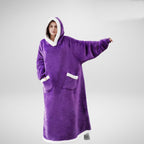 Women's Oversized Hoodie Blanket – Plush Hooded Lounge