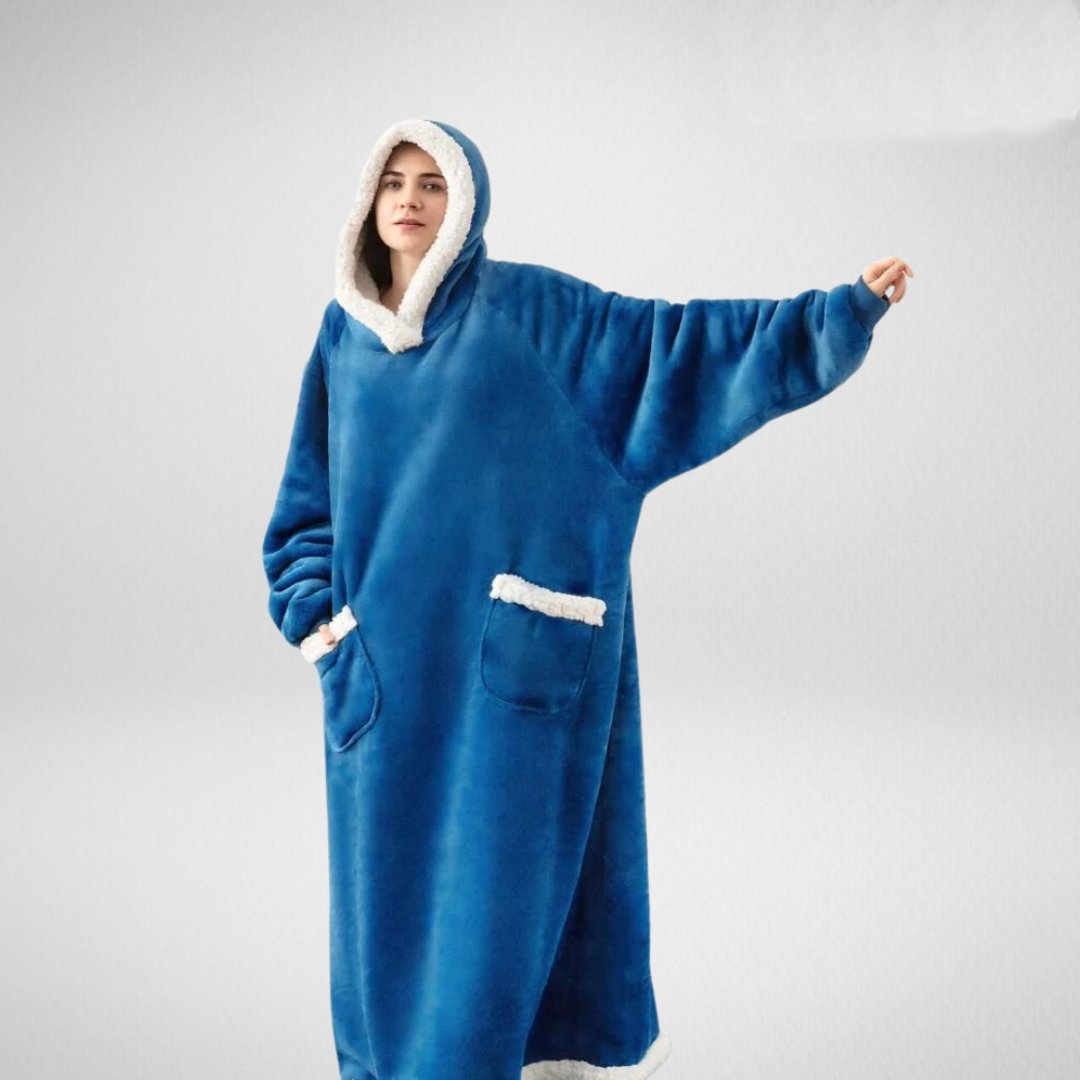 Women's Oversized Hoodie Blanket – Plush Hooded Lounge