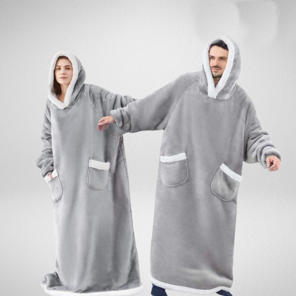 Women's Oversized Hoodie Blanket – Plush Hooded Lounge