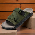 Men's Adjustable Strap Outdoor Sandals With Cushioned Footbed