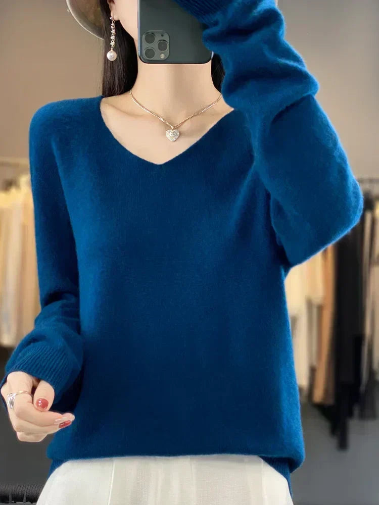 Women's Relaxed Fit Knit Sweater