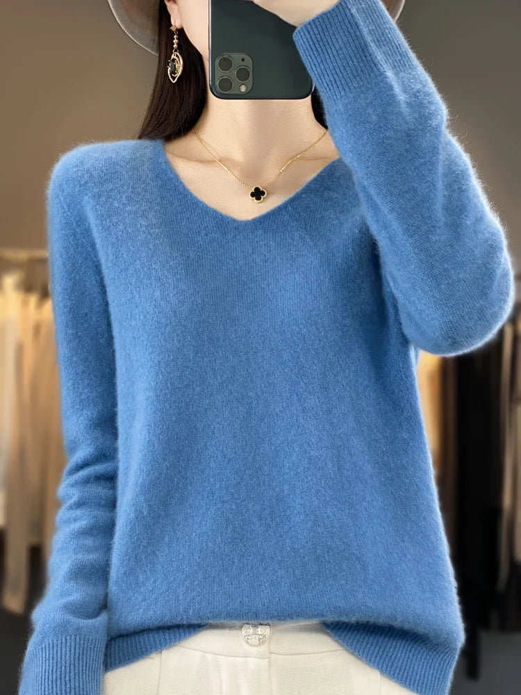 Women's Relaxed Fit Knit Sweater