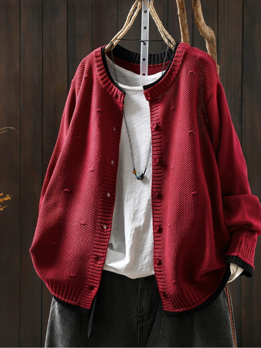 Women's Oversized Knit Cardigan