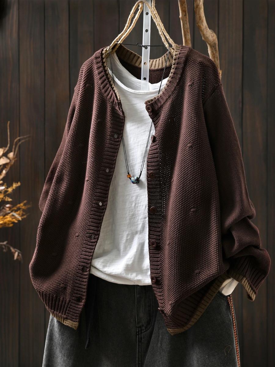 Women's Oversized Knit Cardigan