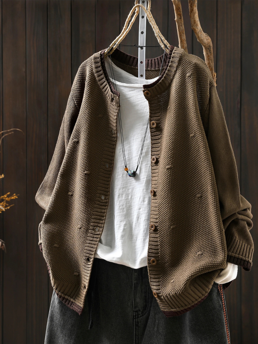 Women's Oversized Knit Cardigan
