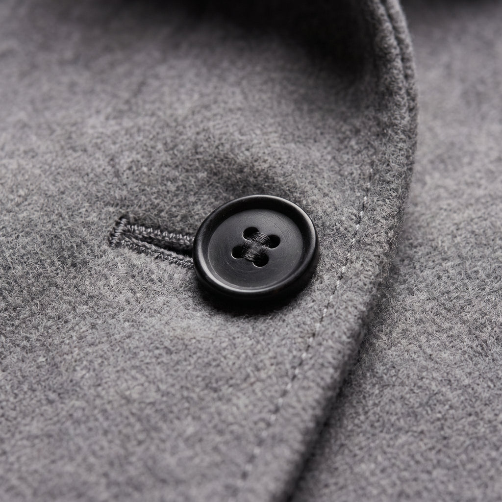 Women's Timeless Straight-Cut Wool-Style Topcoat