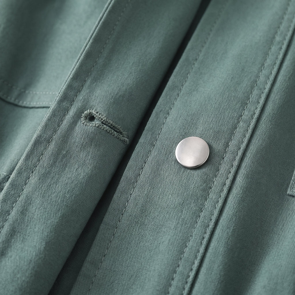 Women's Structured Belted Overcoat in Wool-Style Blend