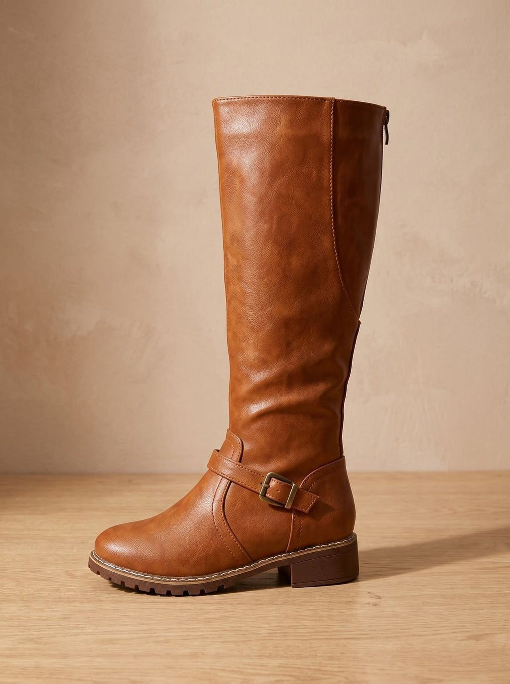 Women's Shock-Absorbing Tall Riding Boots with Lift-Out Footbed