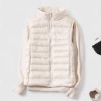 Women's Lightweight Quilted Sleeveless Puffer Vest Zip-Up