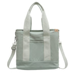 Women's Multifunction Crossbody Canvas Tote Bag Adjustable Strap