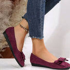 Women's Orthopedic Bow-Detail Slip-On Comfort Shoes