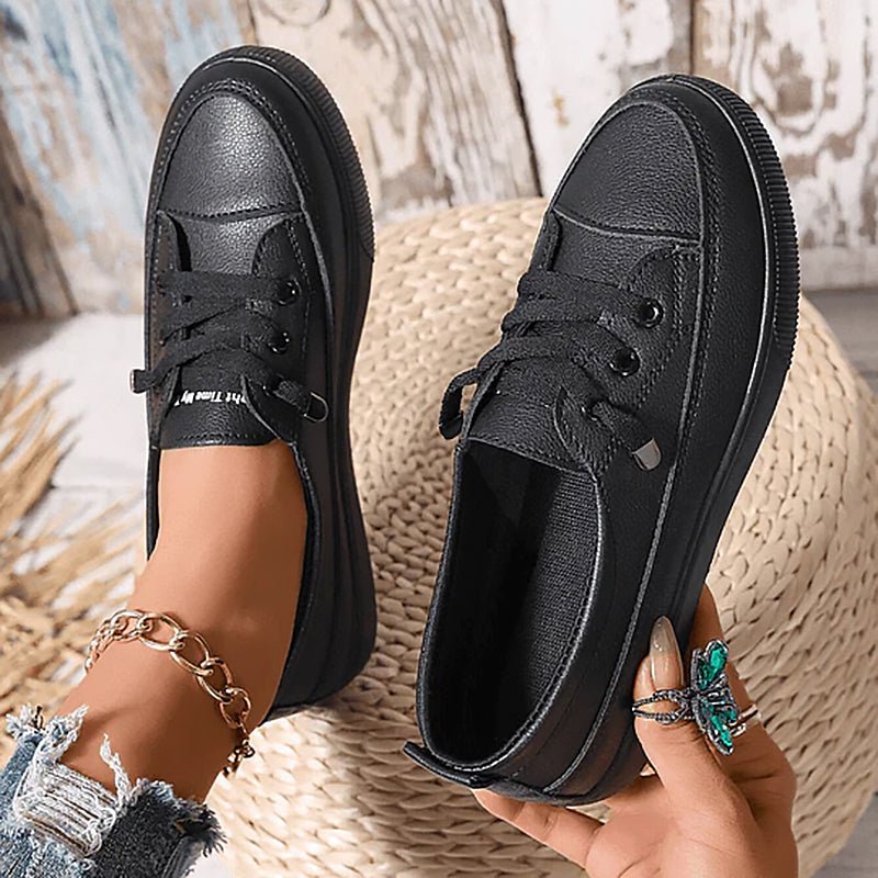 Women's Orthopedic Sneakers Lace-Up Comfort Support