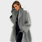 Women's Oversized Wide-Collar Relaxed-Fit Winter Coat
