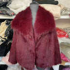 Women's Relaxed-Fit Open-Front Faux Fur Jacket