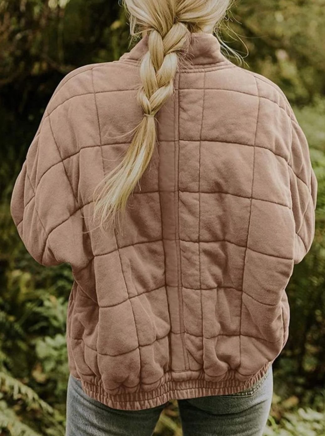 Women's Close-Fit Quilted Jacket With Full Zip