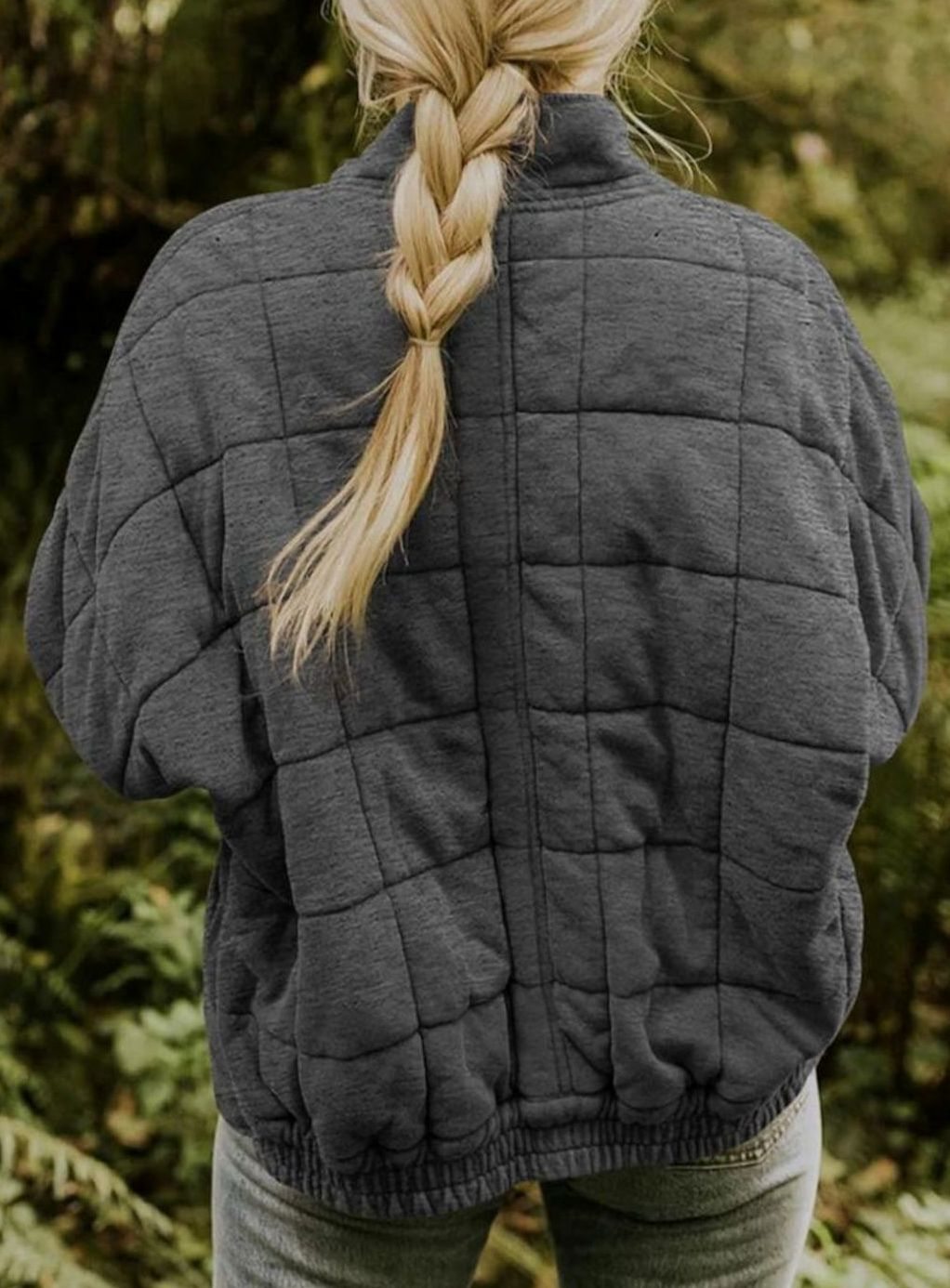 Women's Close-Fit Quilted Jacket With Full Zip