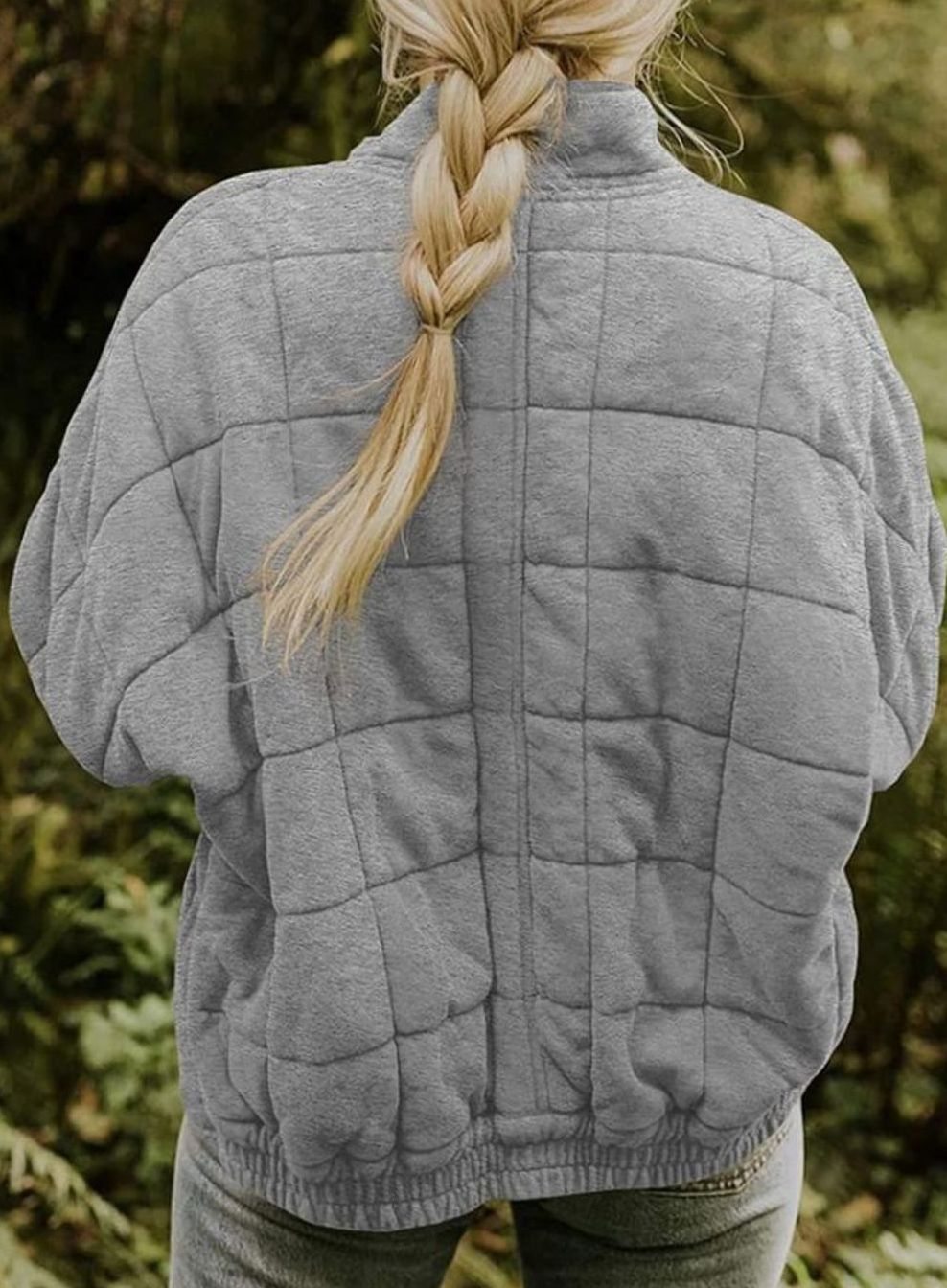 Women's Close-Fit Quilted Jacket With Full Zip