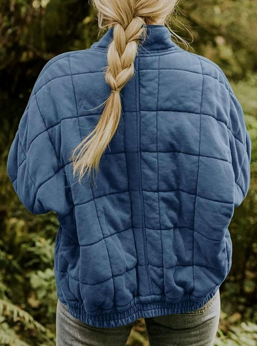 Women's Close-Fit Quilted Jacket With Full Zip