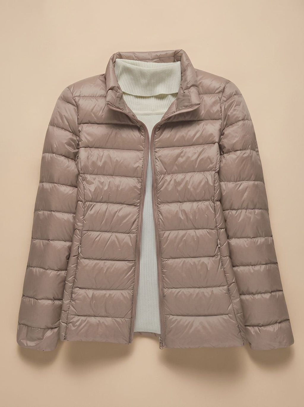Women's Ultra-Light Hooded Quilted Winter Coat