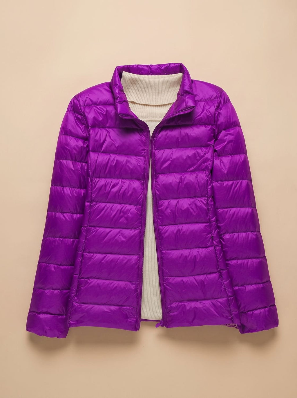 Women's Ultra-Light Hooded Quilted Winter Coat