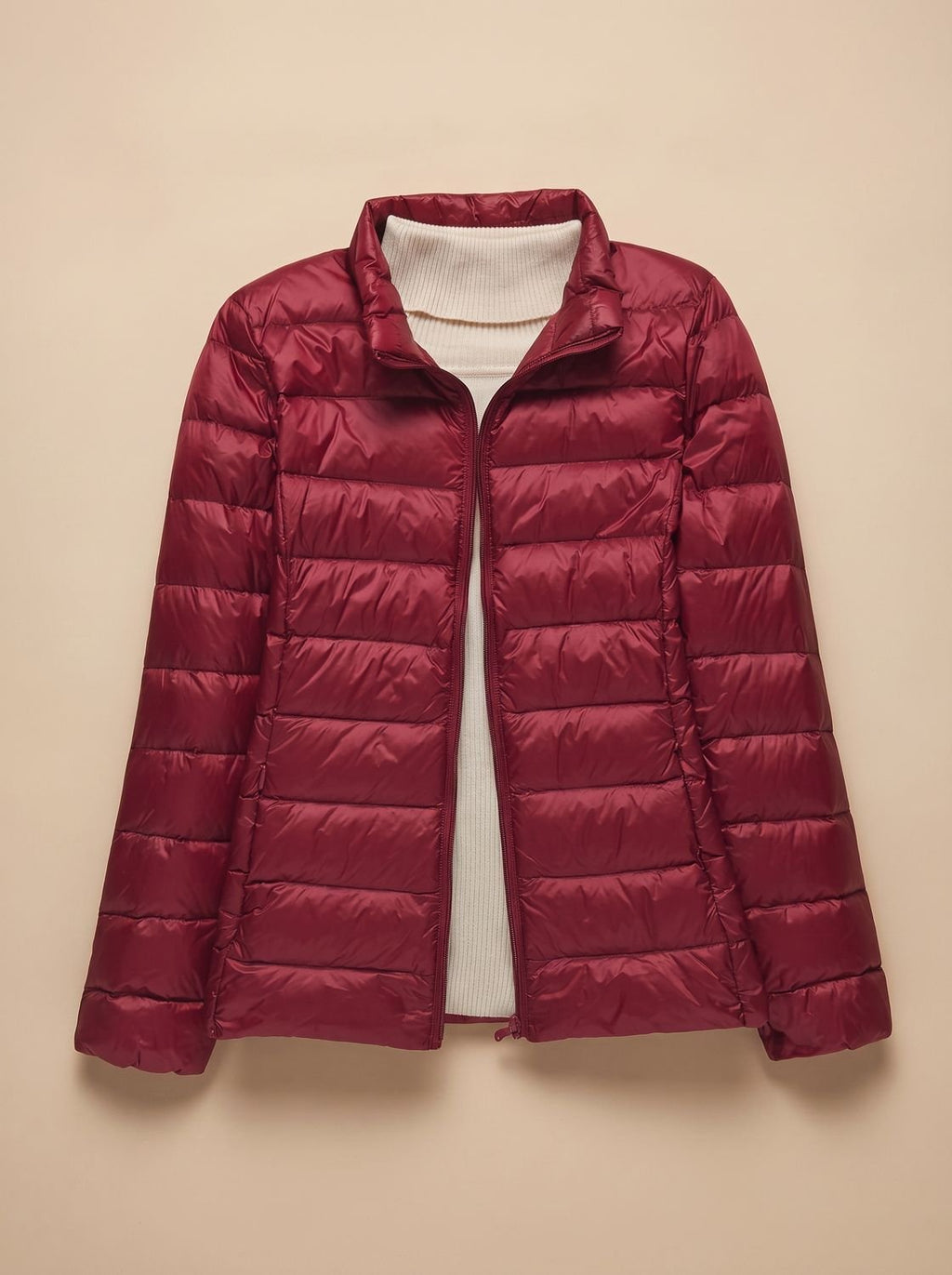 Women's Ultra-Light Hooded Quilted Winter Coat