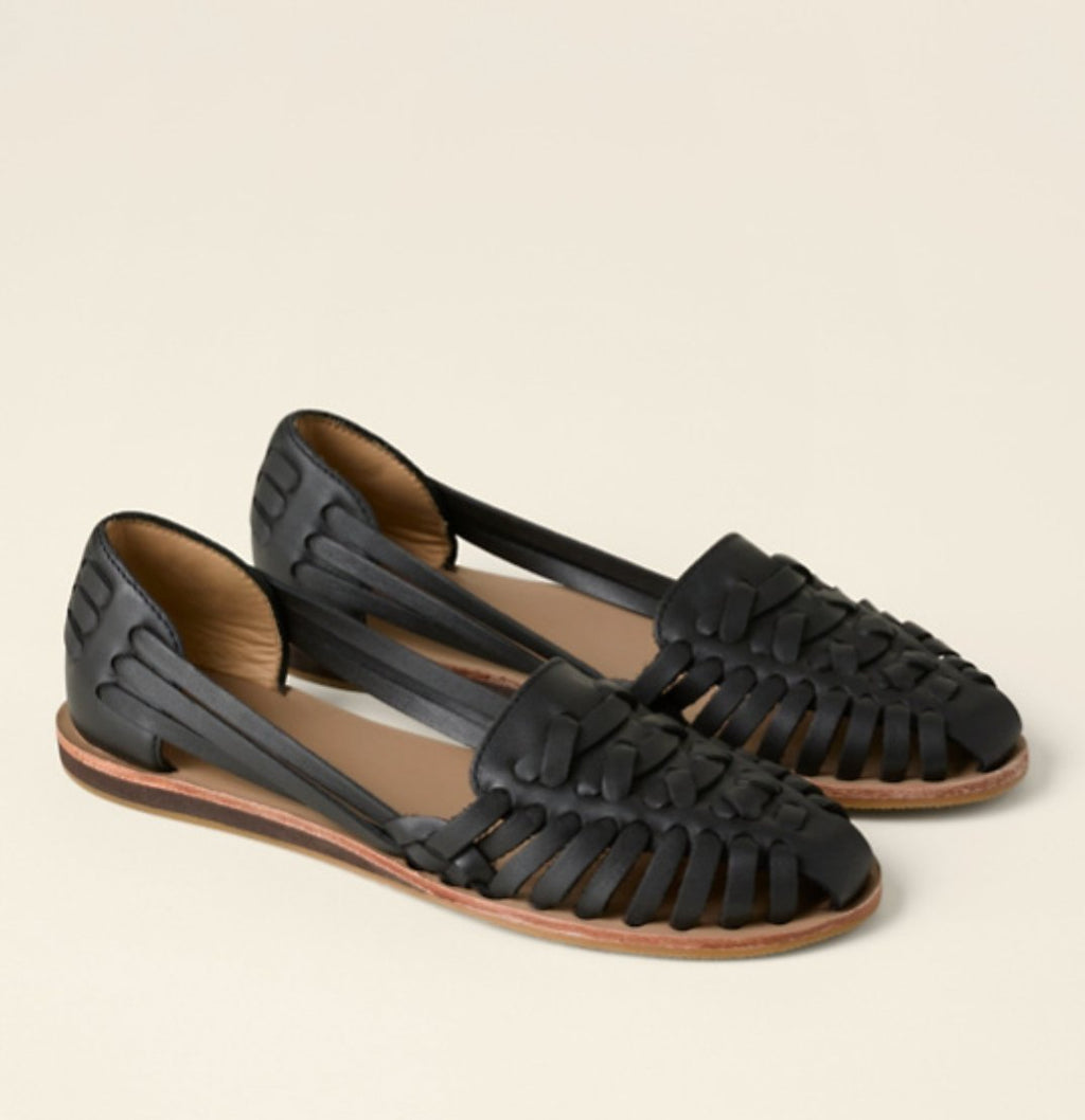 Women's Woven Closed-Toe Slip-On Comfortable Sandals